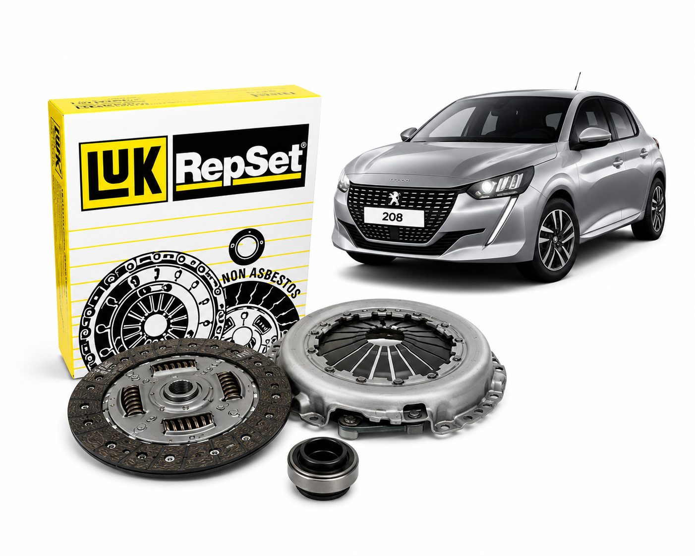 Kit De Embrague Peugeot 206 207 208 1.6 16v Luk