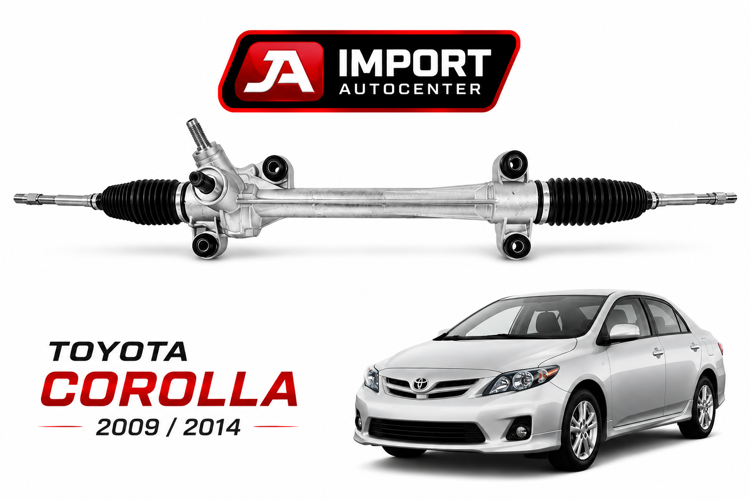 Cremallera Toyota Corolla 2009 Al 2014