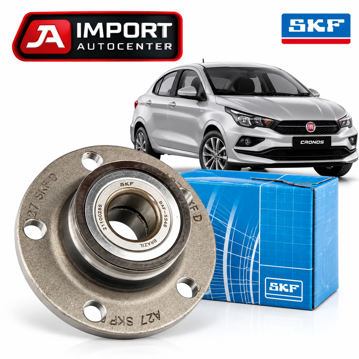 Rodamiento de Rueda Trasero SKF – Fiat Cronos - Argo