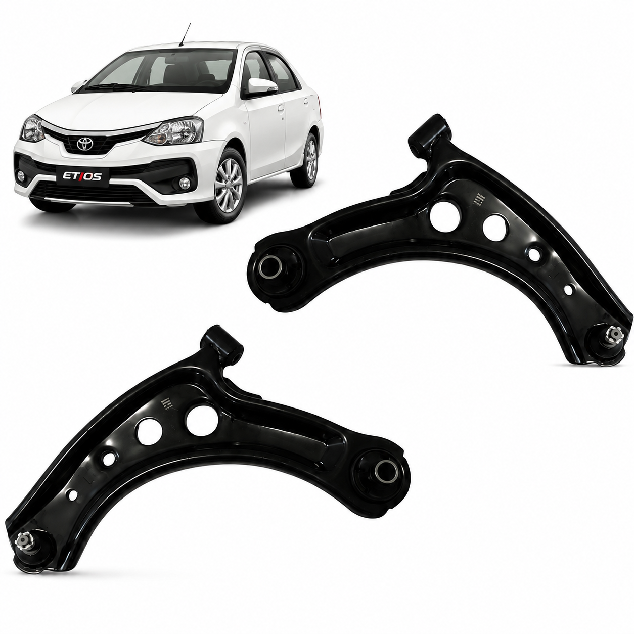 Kit X2 Parillas Toyota Etios 2013 Al 2024