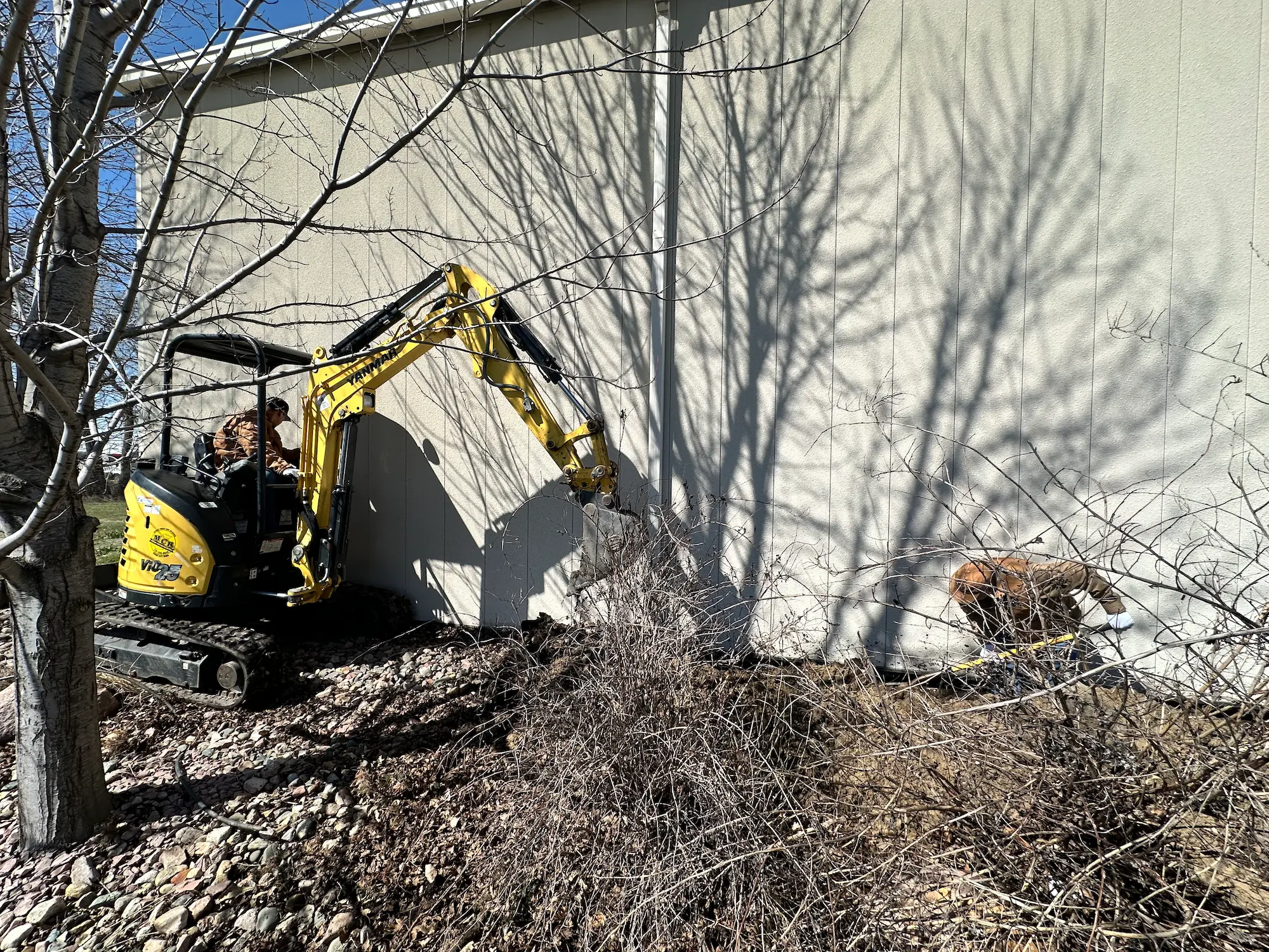 DRAINAGE INSTALLATION - Service focus: Hardscaping