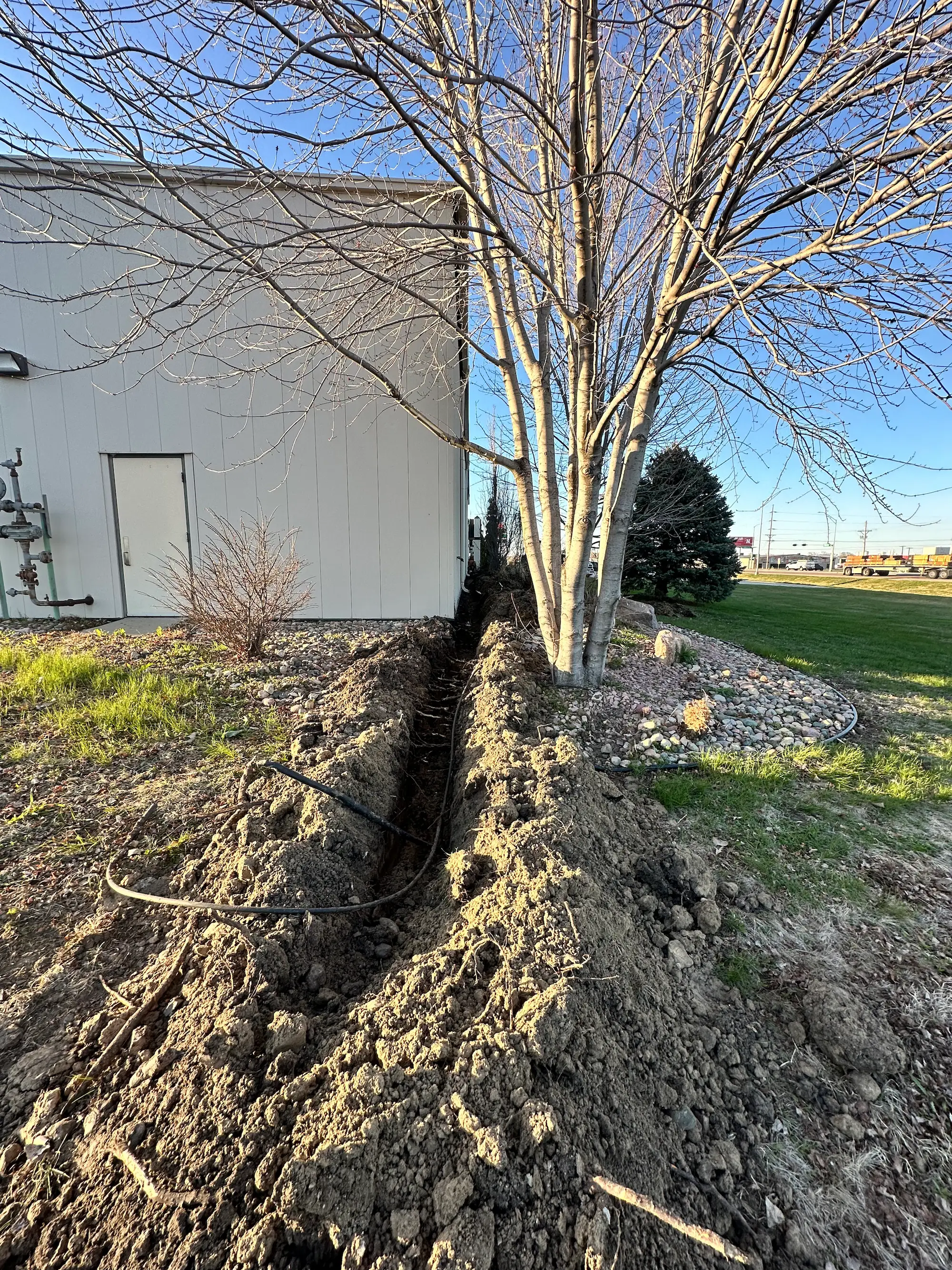 DRAINAGE INSTALLATION - Service focus: Hardscaping