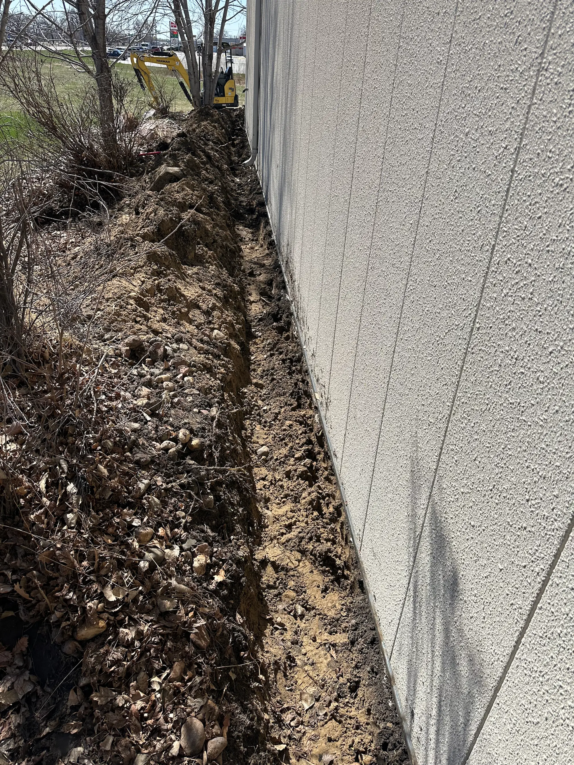 DRAINAGE INSTALLATION - Service focus: Hardscaping