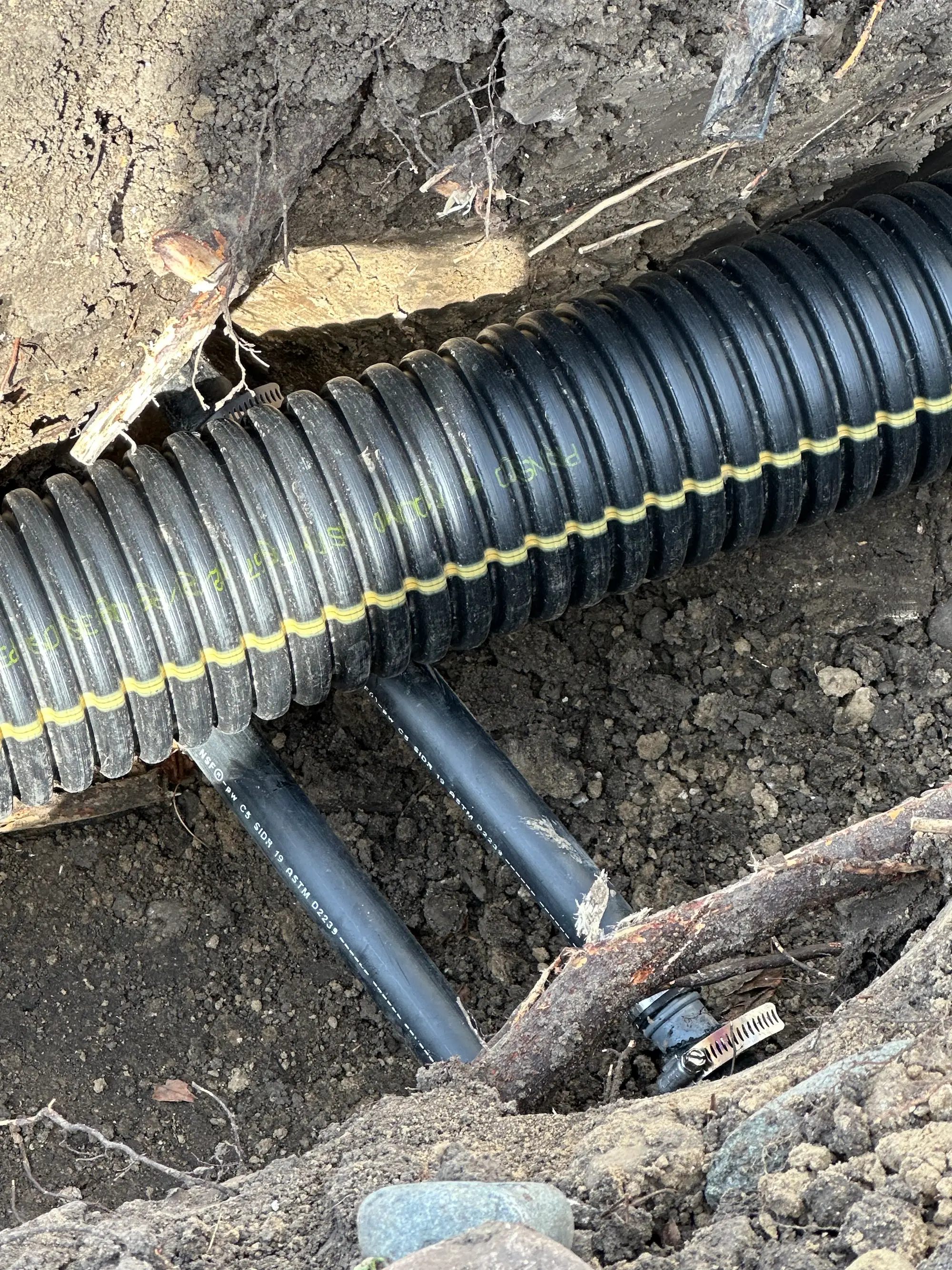 DRAINAGE INSTALLATION - Service focus: Hardscaping
