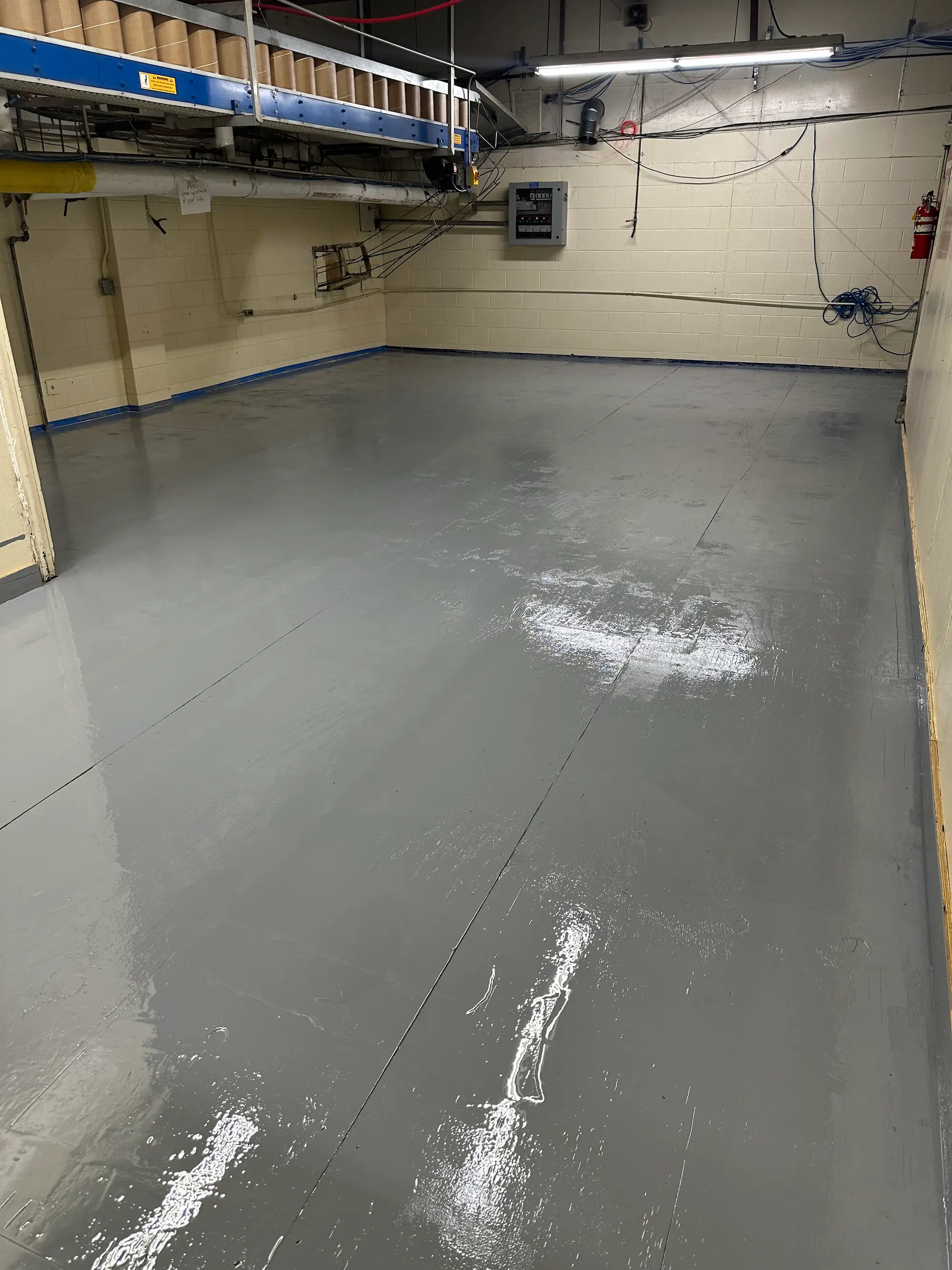 Industrial Epoxy Floor Replacement in Nebraska