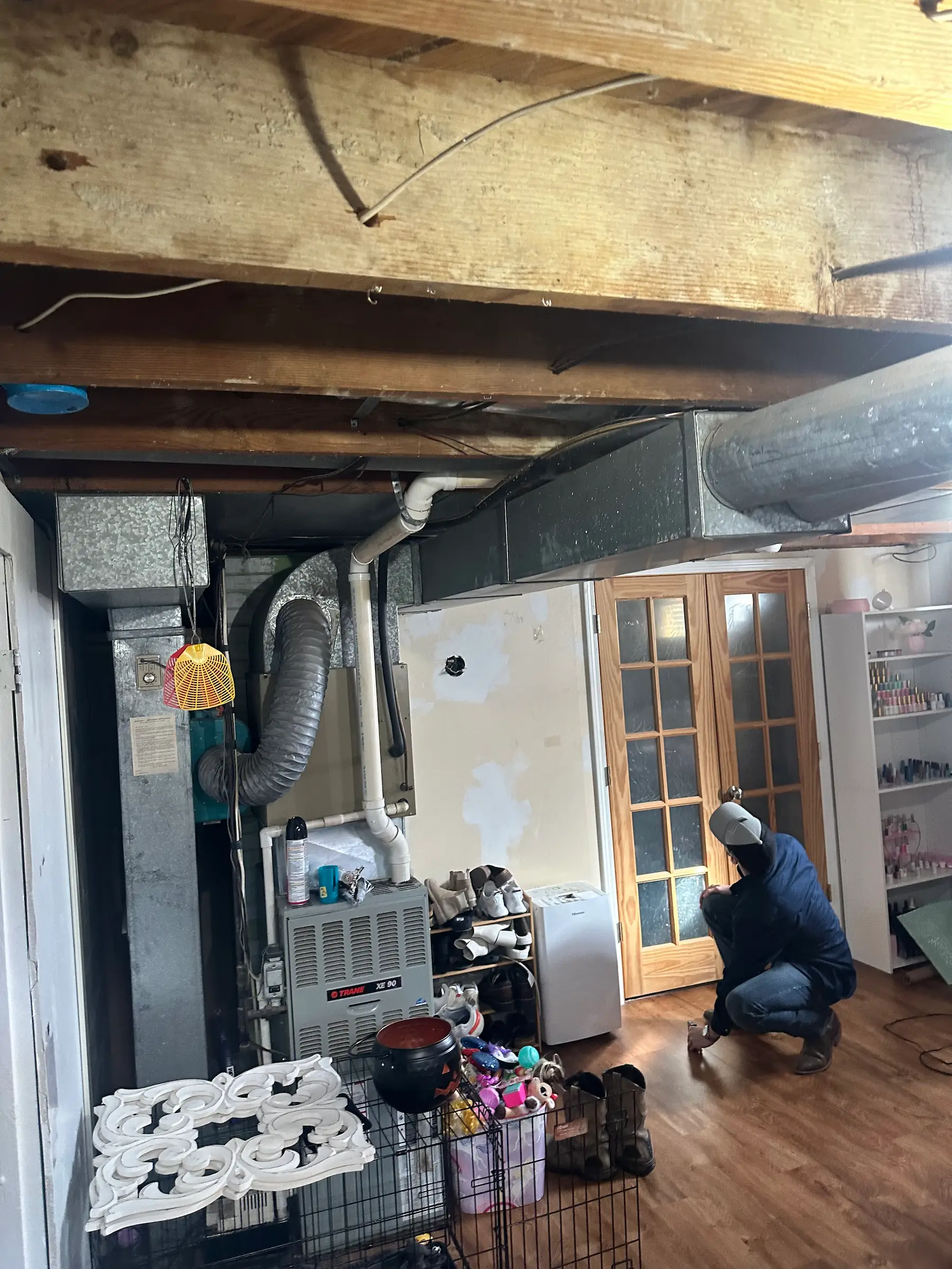 BASEMENT STUDIO RENOVATION ADJACENT TO BEDROOM AREA - Service focus: Basement Renovation