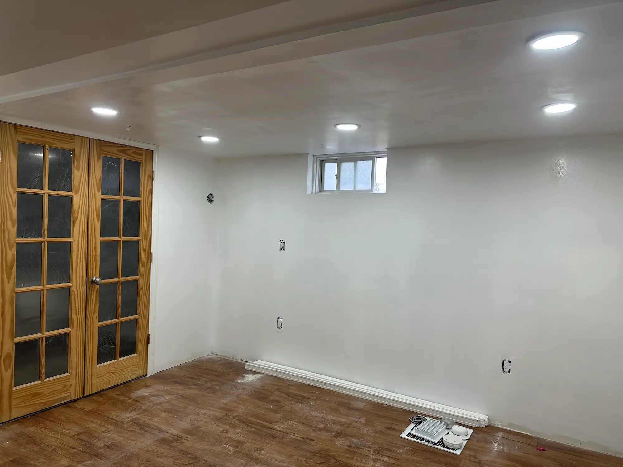 BASEMENT STUDIO RENOVATION ADJACENT TO BEDROOM AREA - Service focus: Interior Remodeling