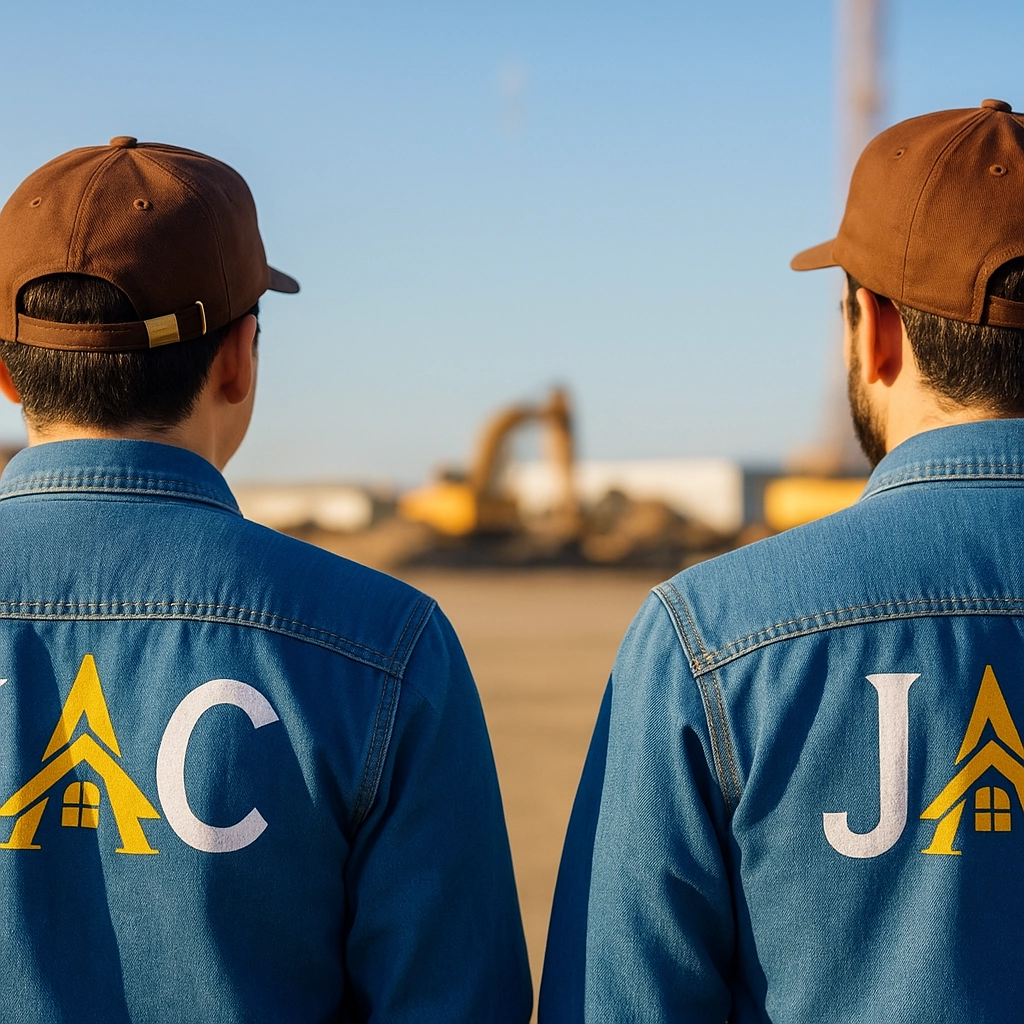 The JAC Contractor team planning an industrial renovation project