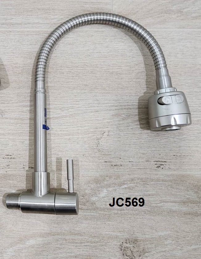 ก๊อกอ่างล้างจานทองเหลืองวาล์วเซรามิก JC569