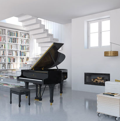 Steinway Model O Living Room Grand Pianos Details