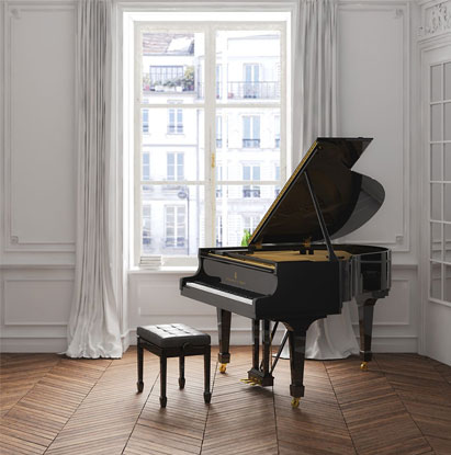 Steinway Model S Baby Grand Piano Details