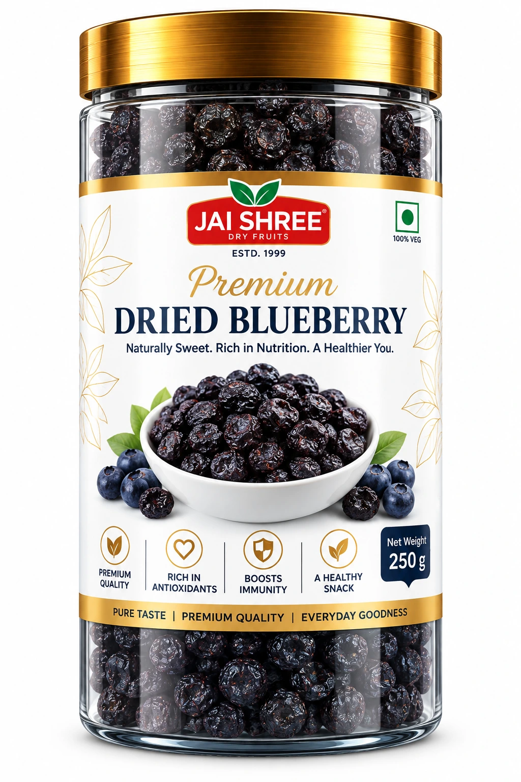 Dried Blueberry