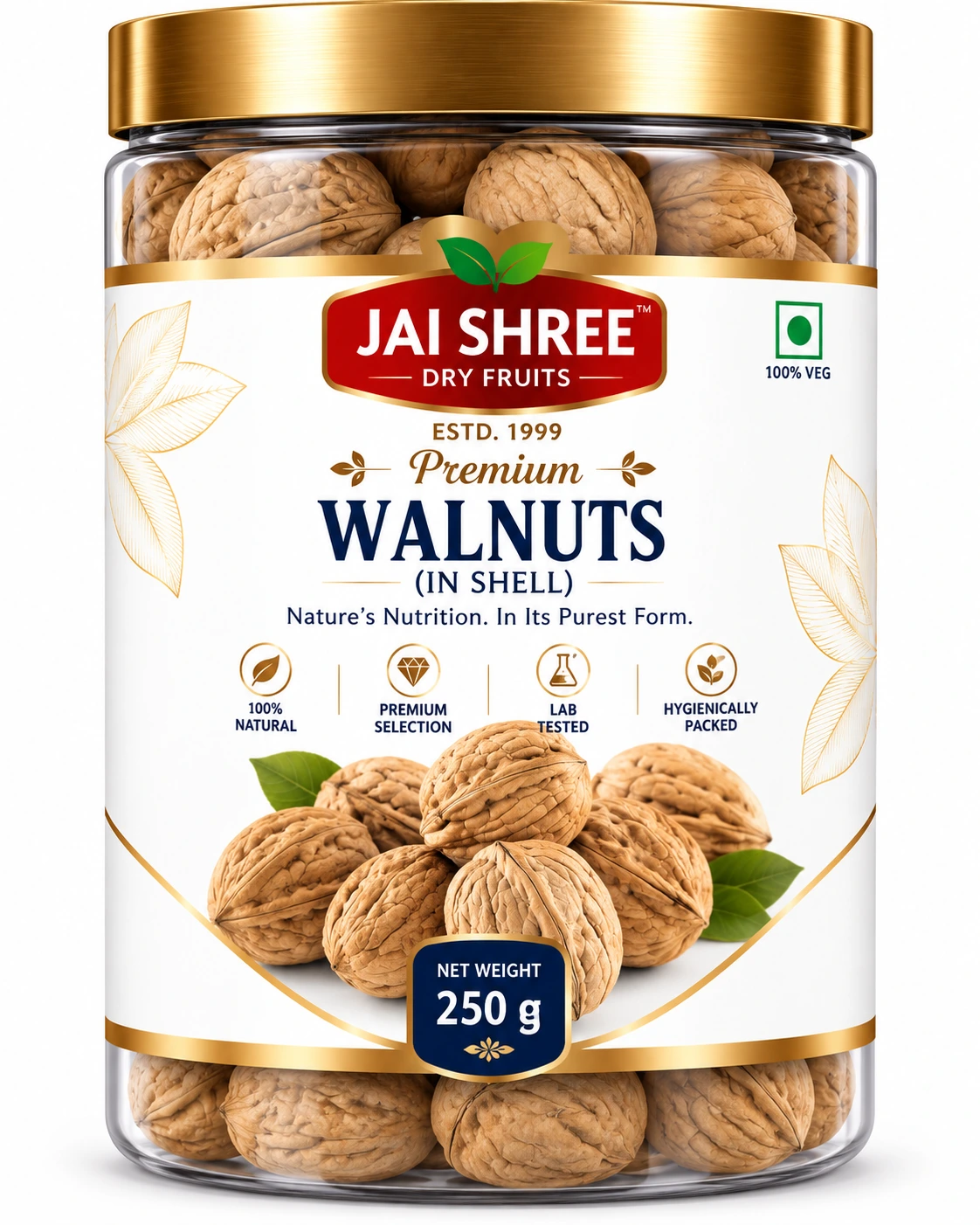 In-shell Walnut (SABUT AKHROTH)