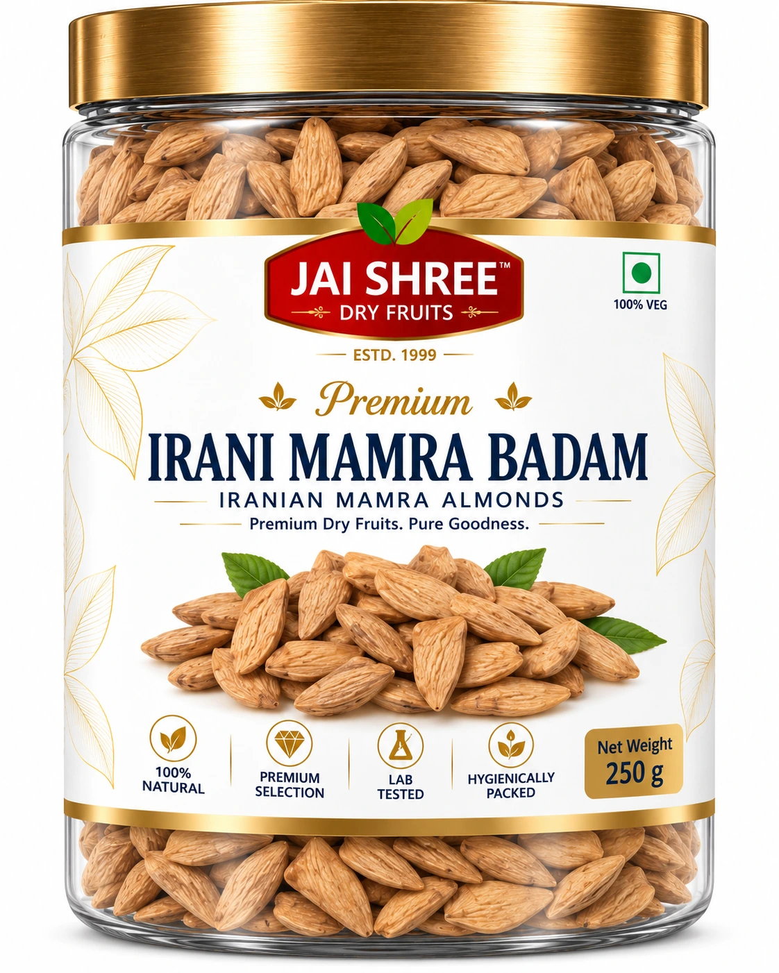 Irani Mamra Almonds (IRANI MAMRA BADAM)