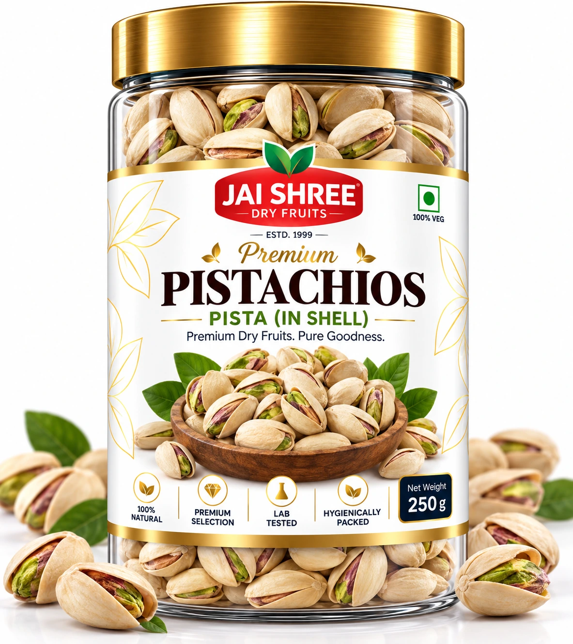 Roasted Pistachios (PISTA)