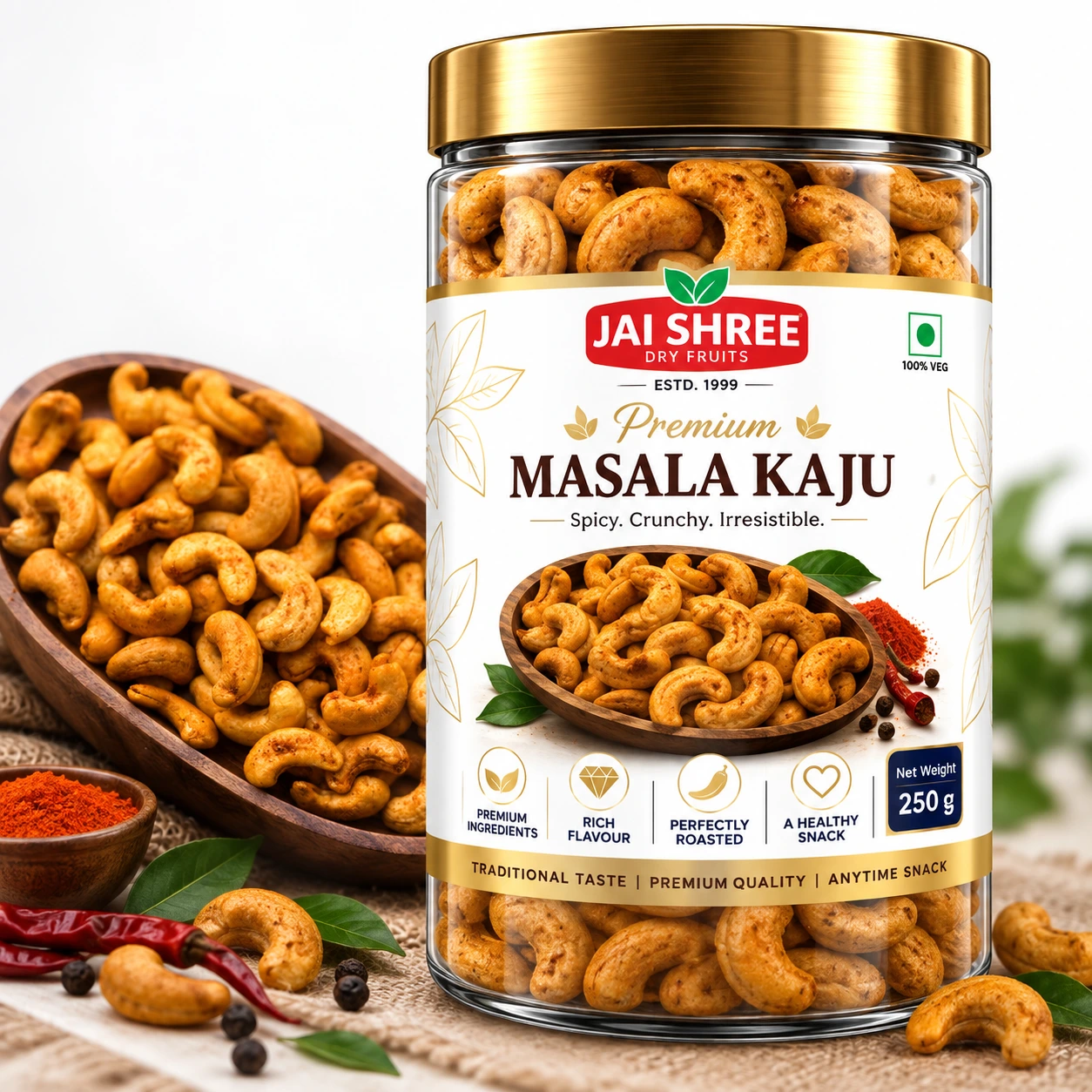 Spiced Cashews (MASALA KAJU)