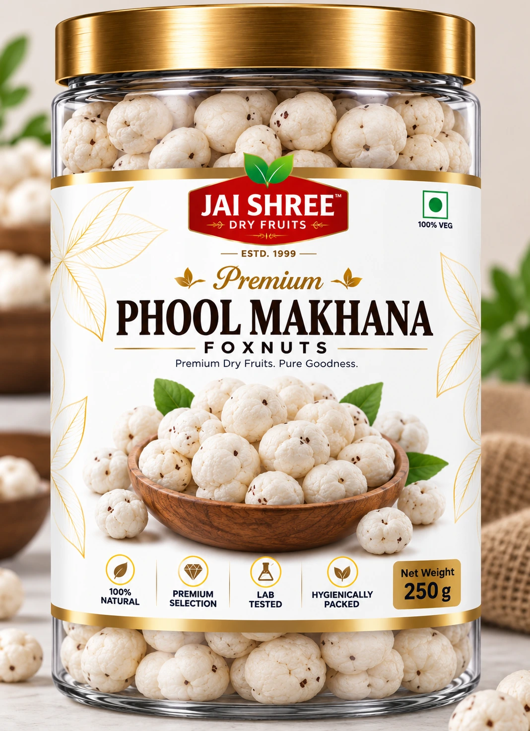 Spiced Fox Nuts (ROASTED MAKHANA)