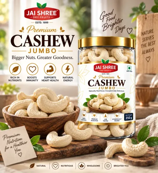 Jumbo Cashew Kernels (JUMBO KAJU) — photo 3
