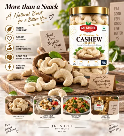 Jumbo Cashew Kernels (JUMBO KAJU) — photo 4