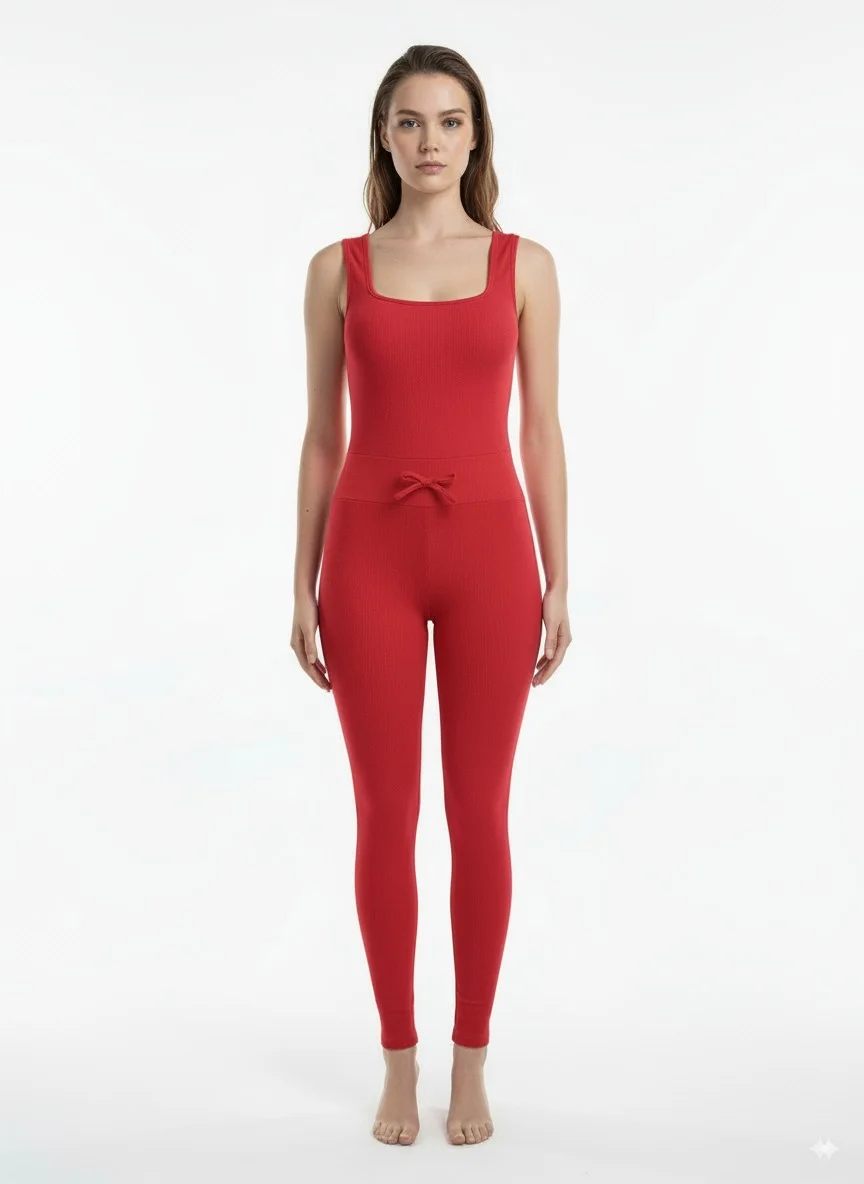 Enterizo Bodycon Micro Rib - imagen 7