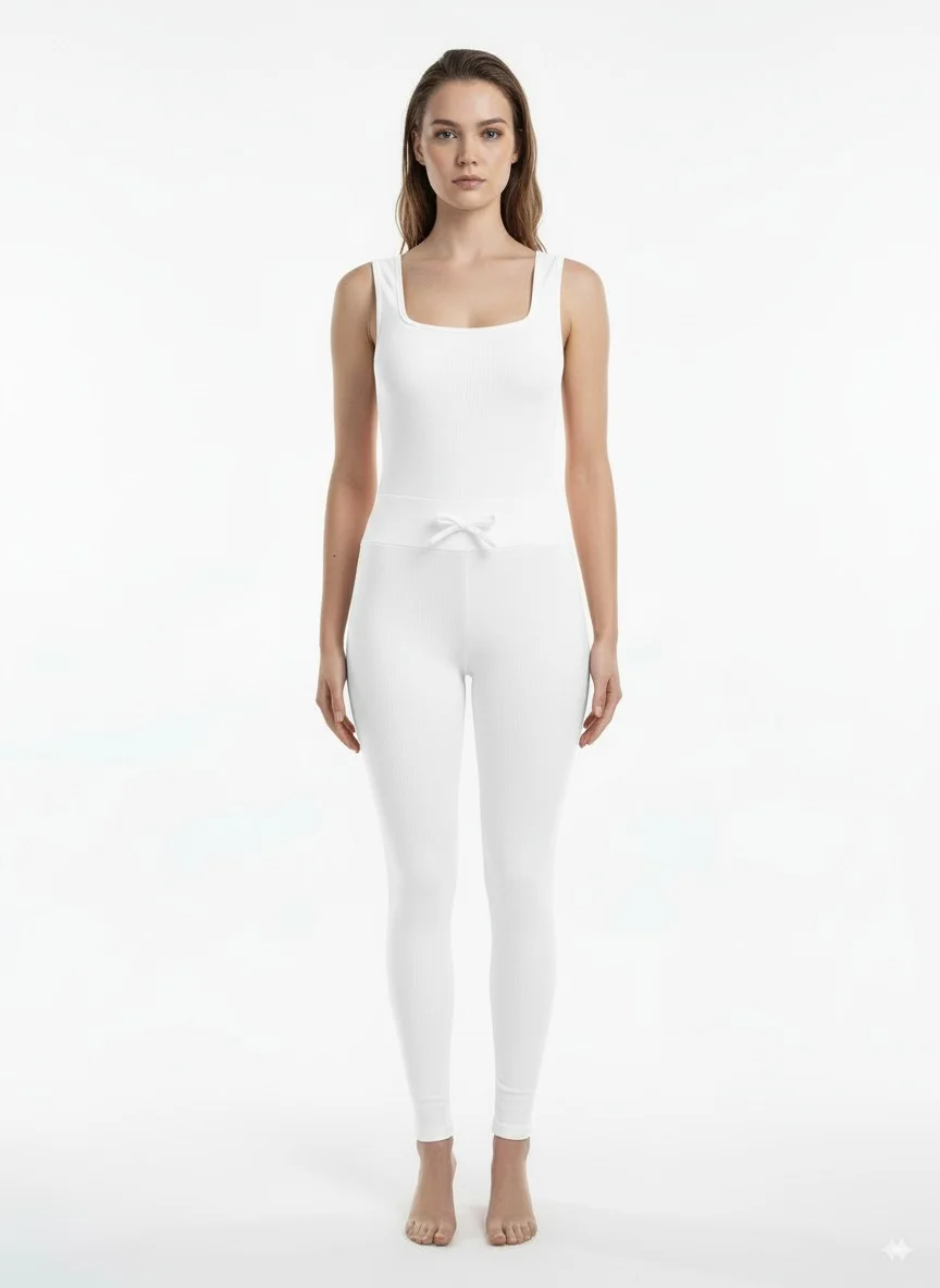 Enterizo Bodycon Micro Rib - imagen 8