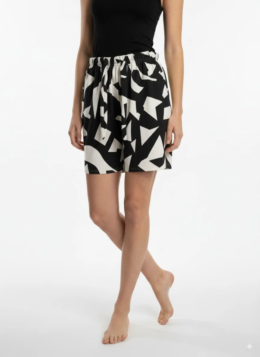 Shorts Casuales de Verano con Estampados Modernos - imagen 2