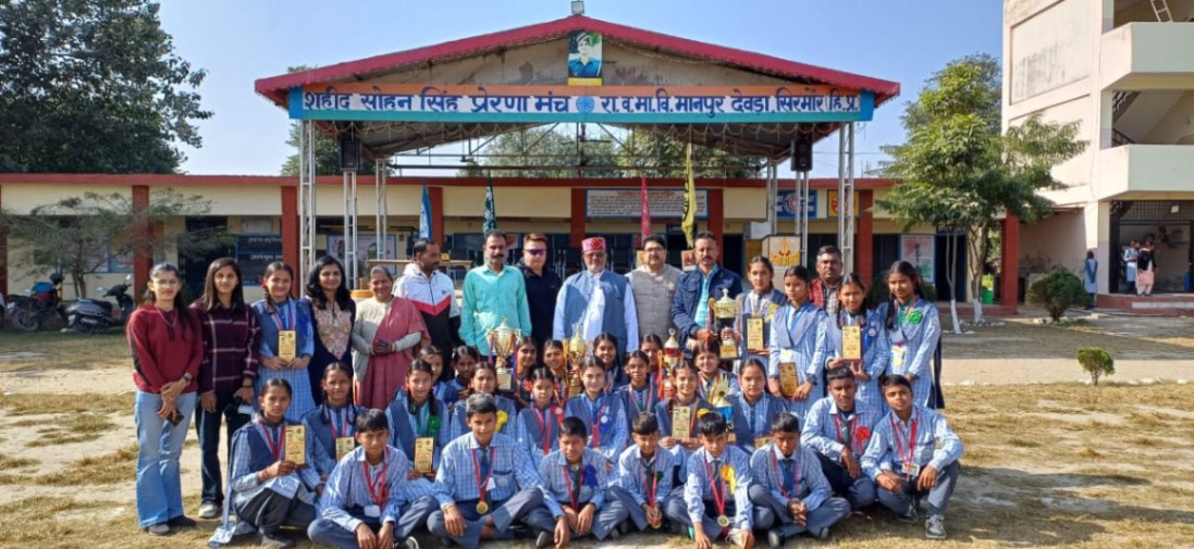 *मानपुर देवड़ा विद्यालय में खिलाड़ी छात्र-छात्राओं का सम्मान समारोह, राज्य स्तर पर शानदार प्रदर्शन**  