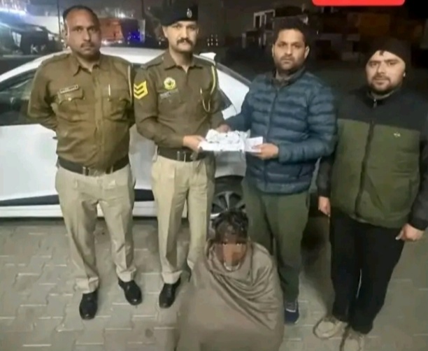 पांवटा साहिब बातापुल चौक पर पुलिस की कार्रवाई, 4.79 ग्राम चिट्टे के साथ एक युवक गिरफ्तार
