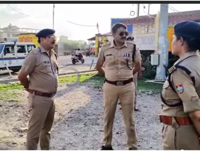 ऋषिकेश में एसएसपी ने लिया कांवड़ यात्रा मार्ग का जायजा 