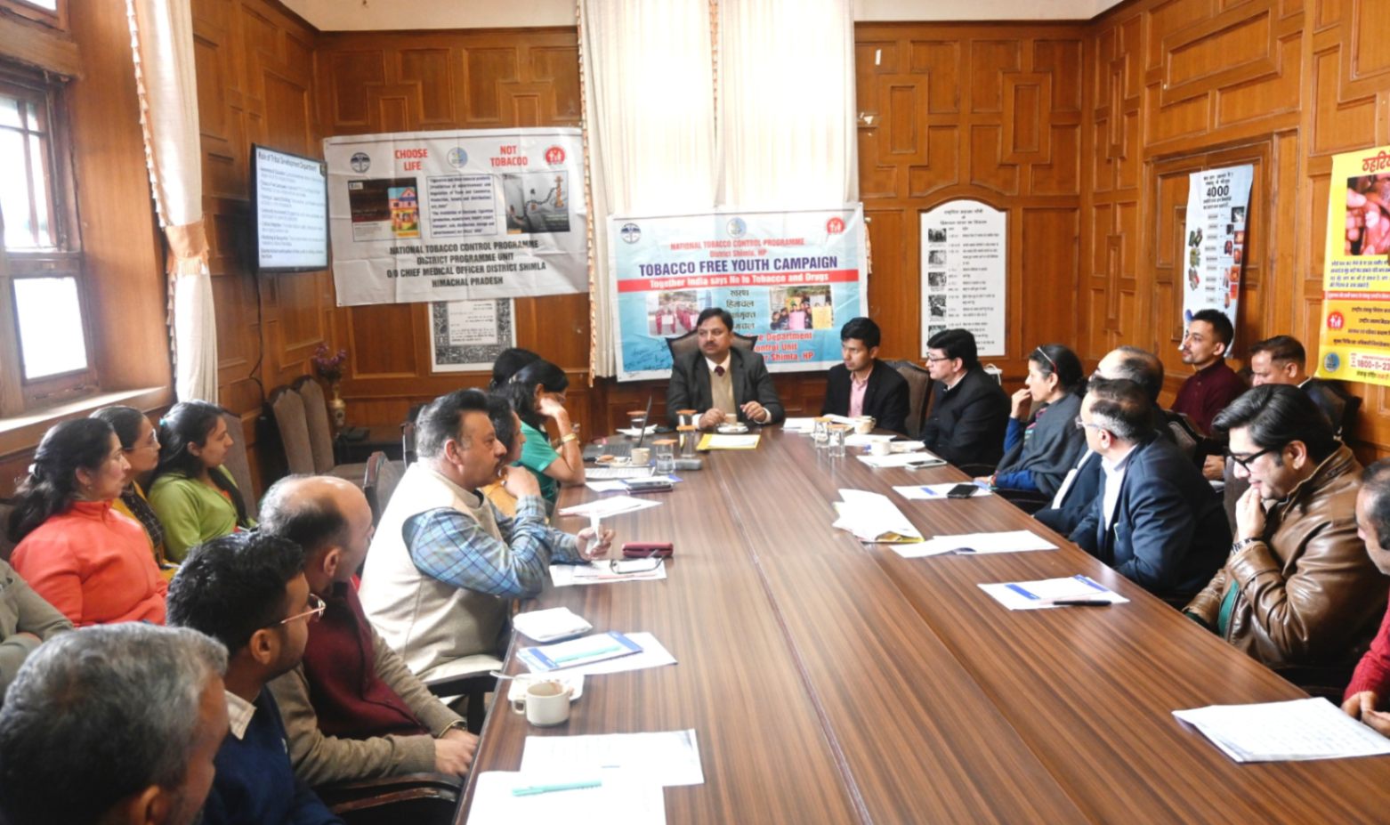 उपायुक्त शिमला ने किया तंबाकू मुक्त युवा अभियान 3.0 का शुभारम्भ