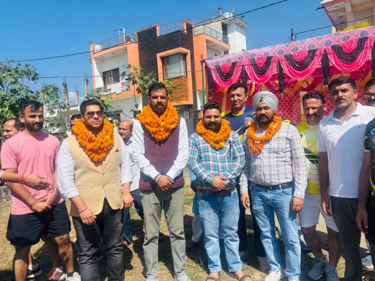 बेहड़ेवाला में वालीबाल प्रतियोगिता शुरू,भारतीय जनता युवा मोर्चा के अध्यक्ष चरणजीत चौधरी ने नशे से दूर रहने की बात