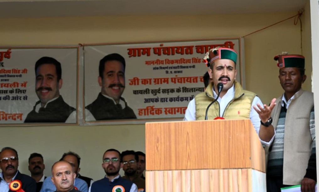 40 लाख से चौड़ी होगी चायली खुर्द सड़क – विक्रमादित्य सिंह