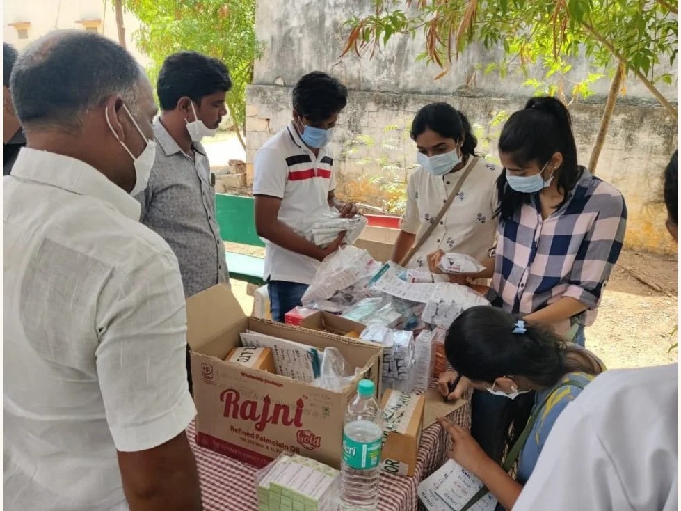 Free Health Camp – Shankarpur, Shamshabad · 29 May 2022