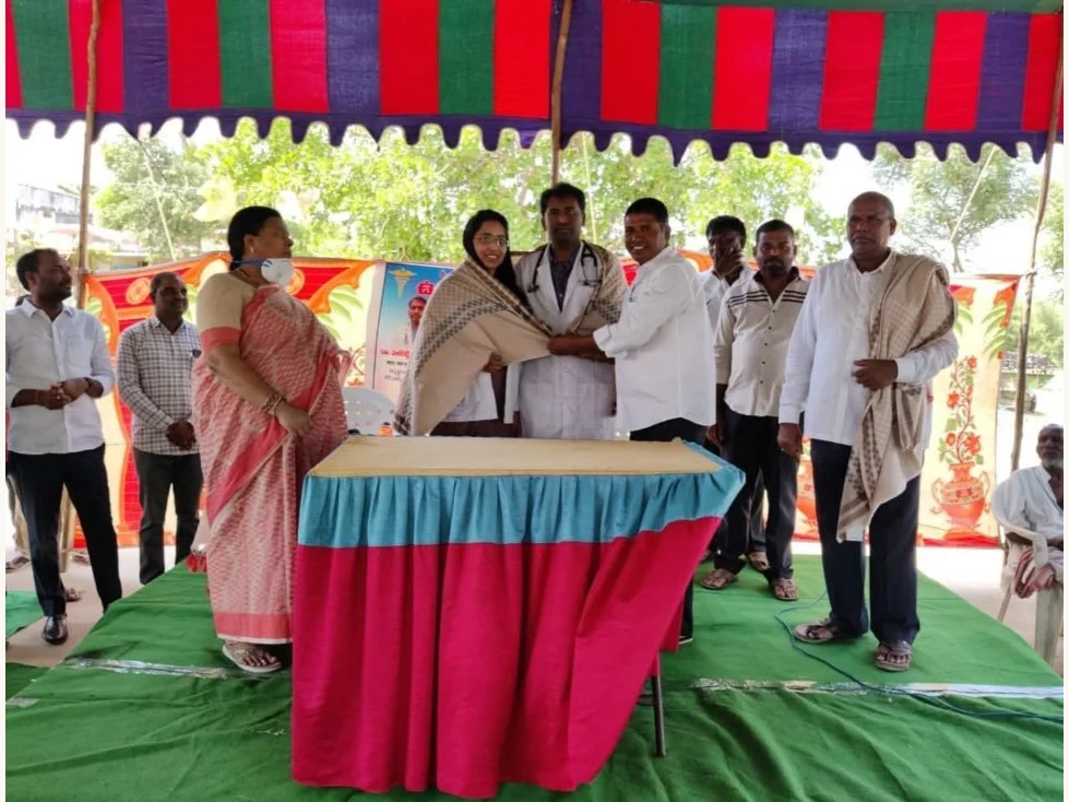 Free Health Camp – Shankarpur, Shamshabad · 29 May 2022