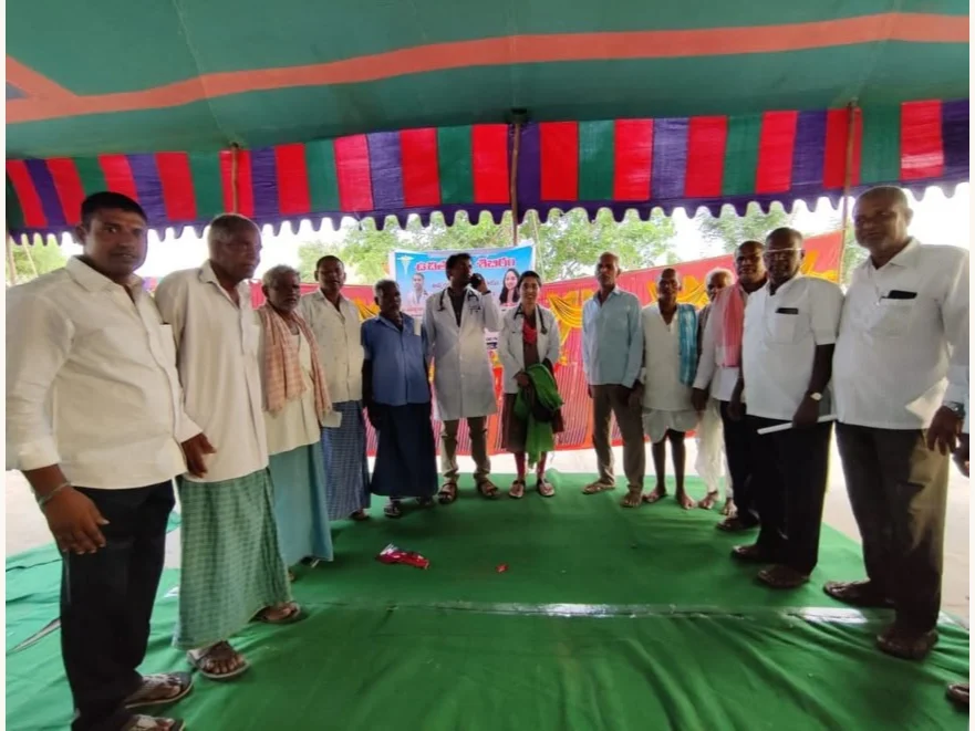 Free Health Camp – Shankarpur, Shamshabad · 29 May 2022