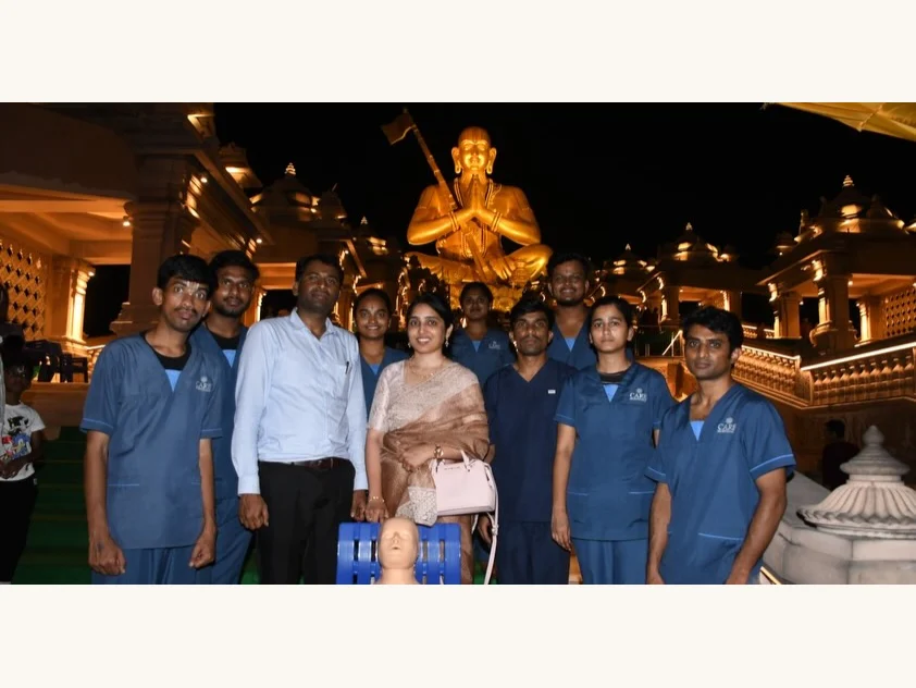 Basic Life Support & Free Mega CPR Training Program –  Muchintal, Shamshabad · 29 September 2024