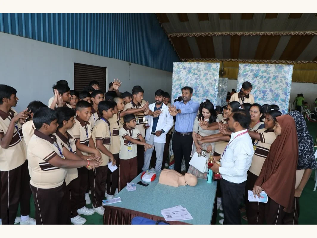 Free CPR Training for School Students – Shamshabad (morning session) · 18 December 2024