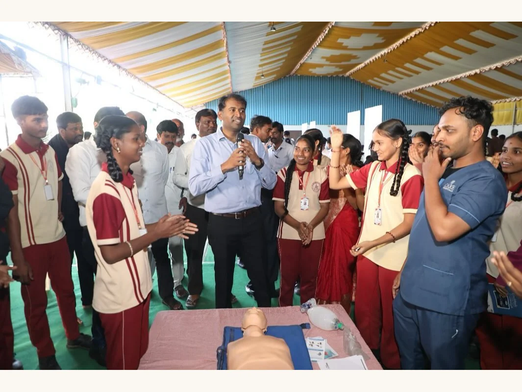 Free CPR Training for School Students – Shamshabad (morning session) · 18 December 2024