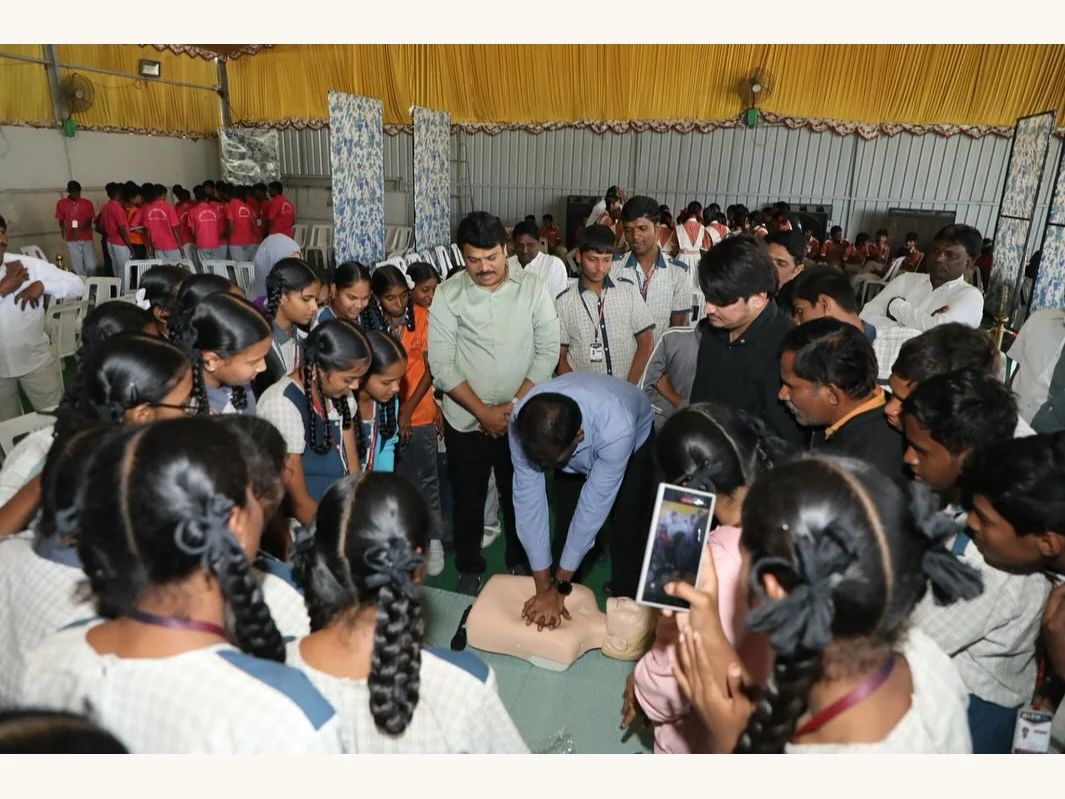 Free CPR Training for School Students – Shamshabad (morning session) · 18 December 2024
