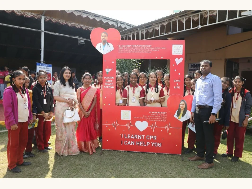 Free CPR Training for School Students – Shamshabad (morning session) · 18 December 2024