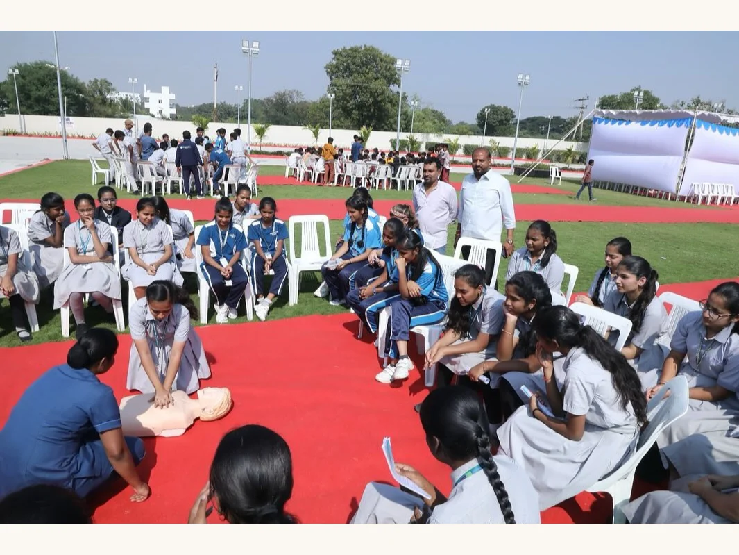 Free CPR Training for School Students – Shamshabad (morning session) · 18 December 2024