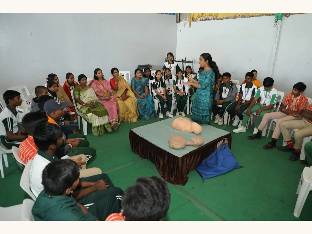 Free CPR Training for School Students – Shamshabad (morning session) · 18 December 2024