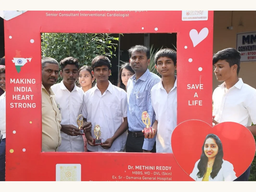 Free CPR Training for School Students – Shamshabad (morning session) · 18 December 2024