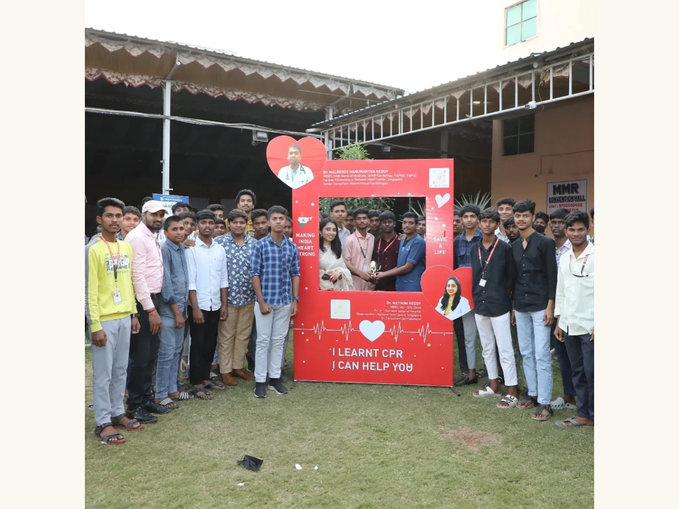 CPR Hands-On Training – Inter & Degree College Students · 18 December 2024