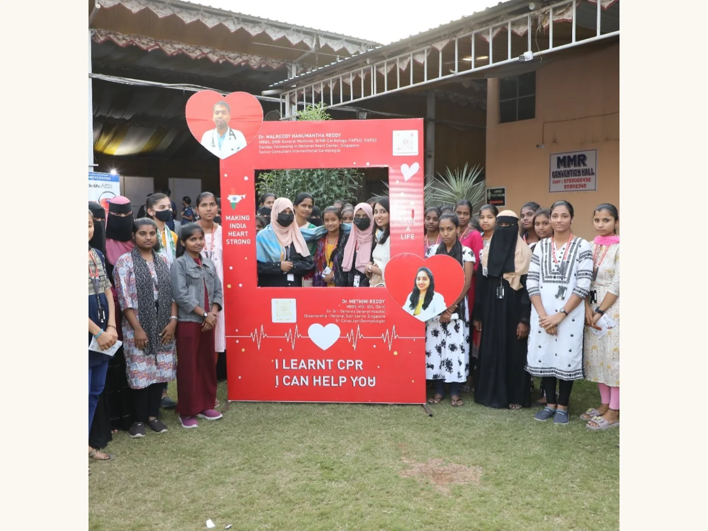 CPR Hands-On Training – Inter & Degree College Students · 18 December 2024