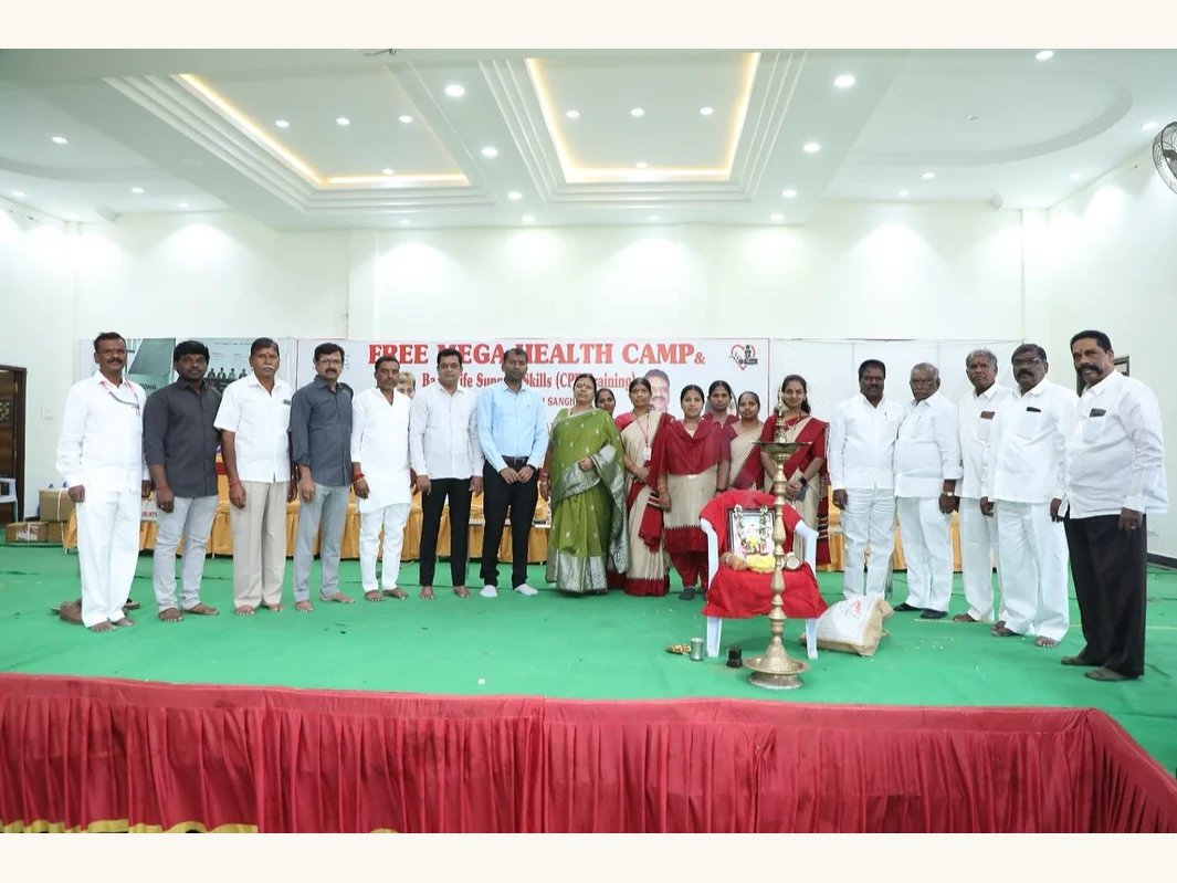 Mega Free Health Camp & CPR Training Program – Rajendra Nagar · 9 February 2025
