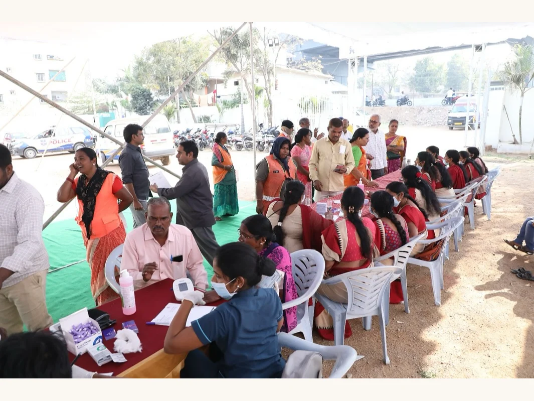 Mega Free Health Camp & CPR Training Program – Rajendra Nagar · 9 February 2025