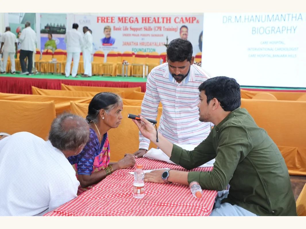 Mega Free Health Camp & CPR Training Program – Rajendra Nagar · 9 February 2025