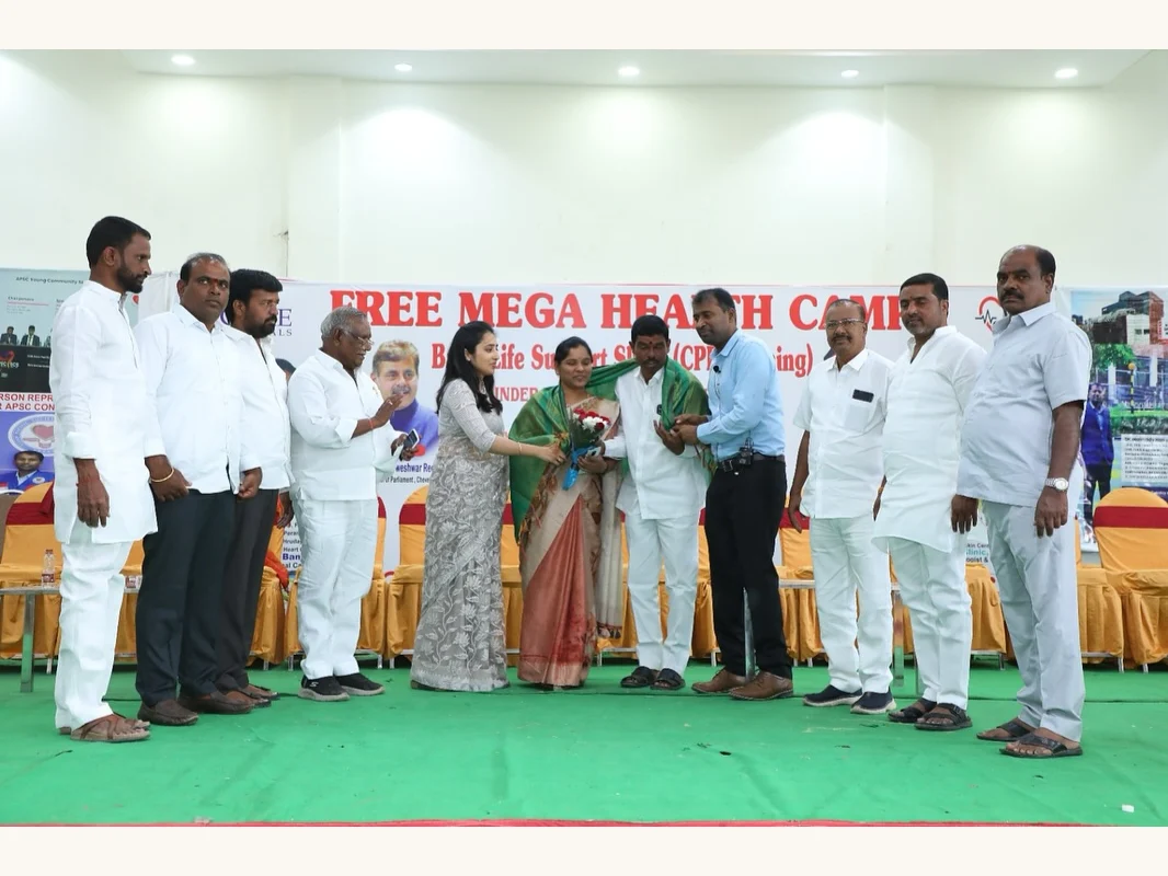 Mega Free Health Camp & CPR Training Program – Rajendra Nagar · 9 February 2025