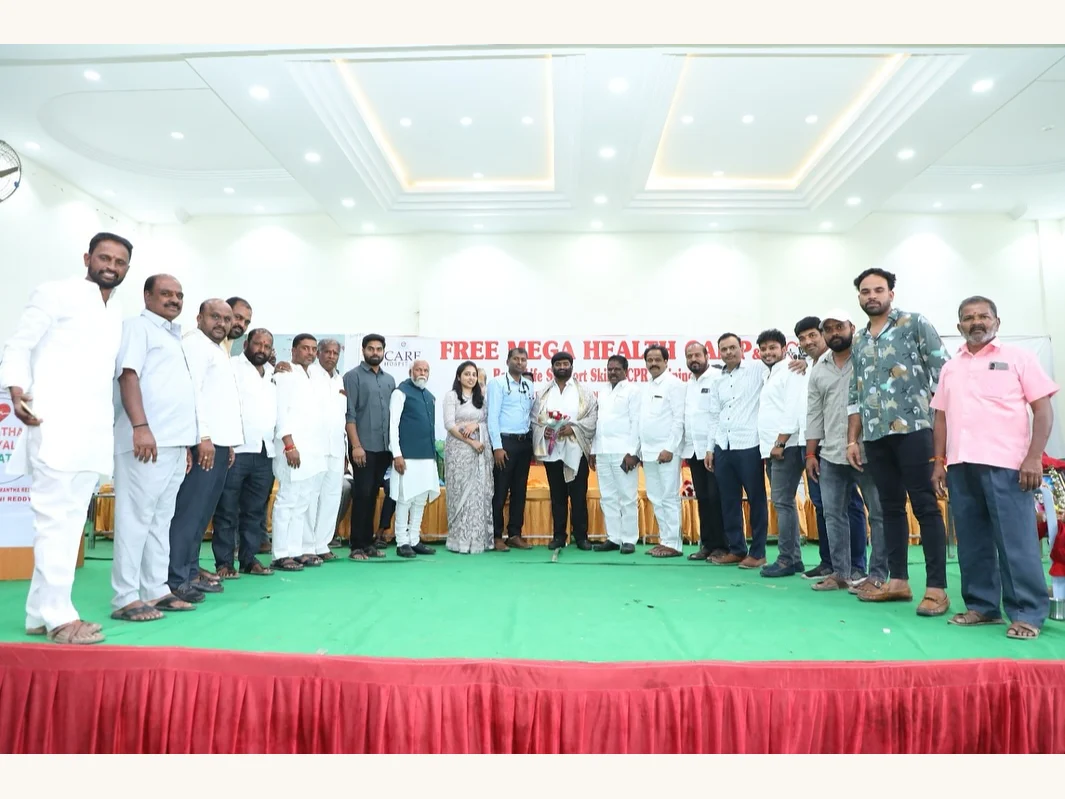 Mega Free Health Camp & CPR Training Program – Rajendra Nagar · 9 February 2025